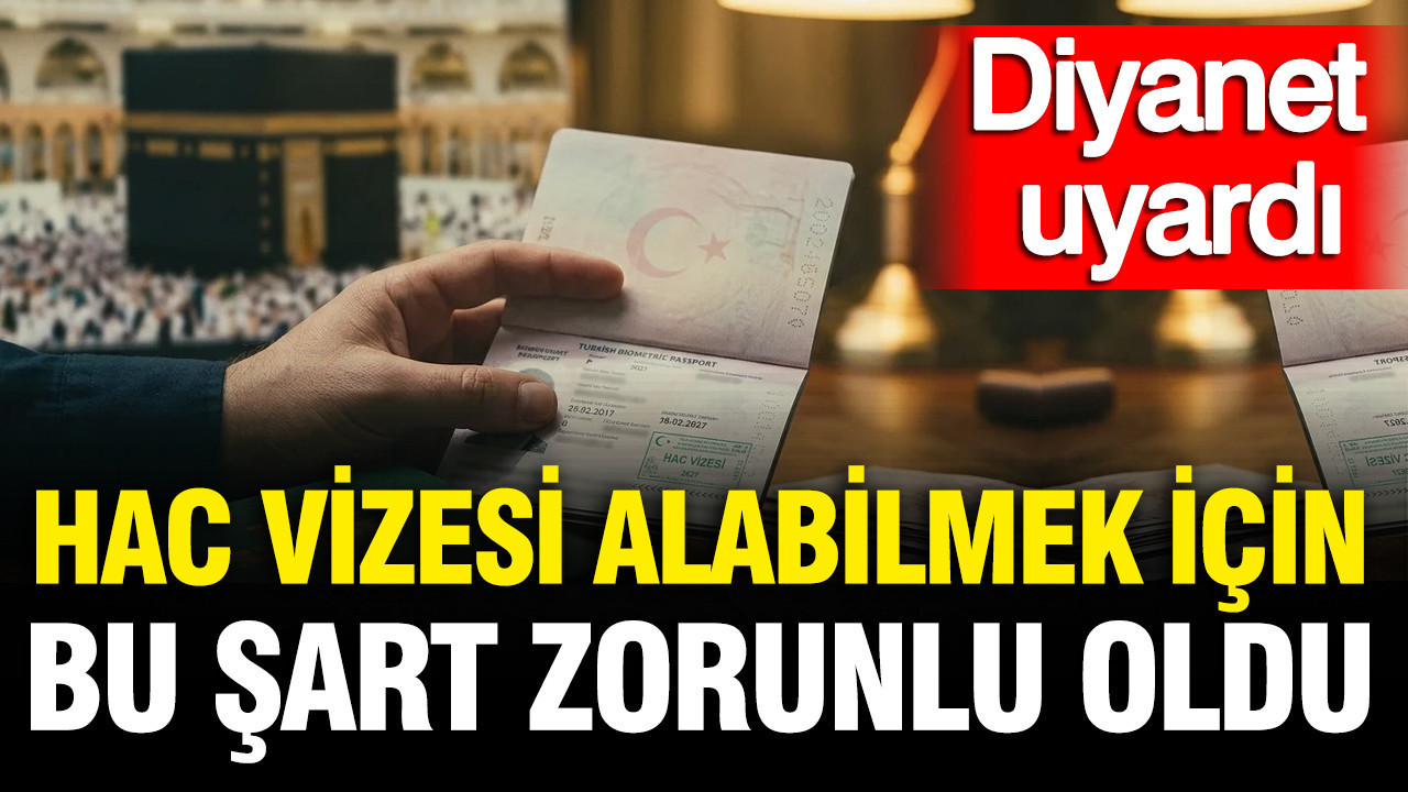 Diyanet’ten Hacı adaylarına pasaport uyarısı: Tarihe dikkat etmeyen vize alamayacak