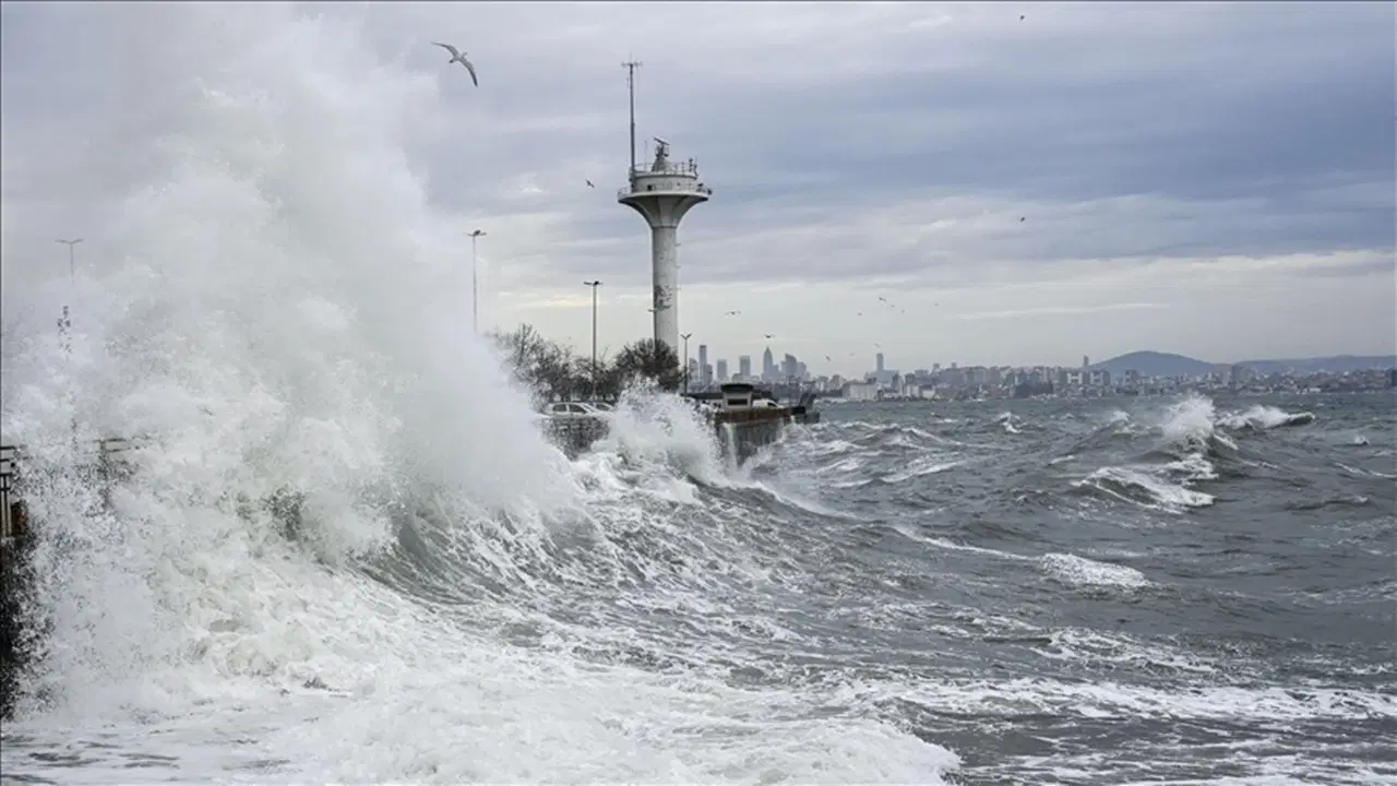 Meteoroloji’den Marmara için ‘fırtına’ uyarısı